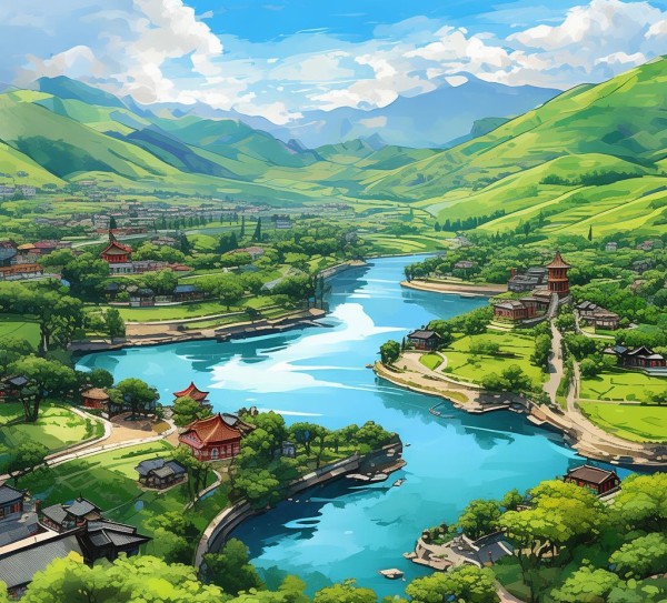清远数字油画展,展现清远,传承文明 清远数字油画展,展现清远,传承文明
