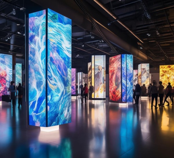 平阳广场数字油画展,艺术与科技的完美融合 平阳广场数字油画展,艺术与科技的完美融合